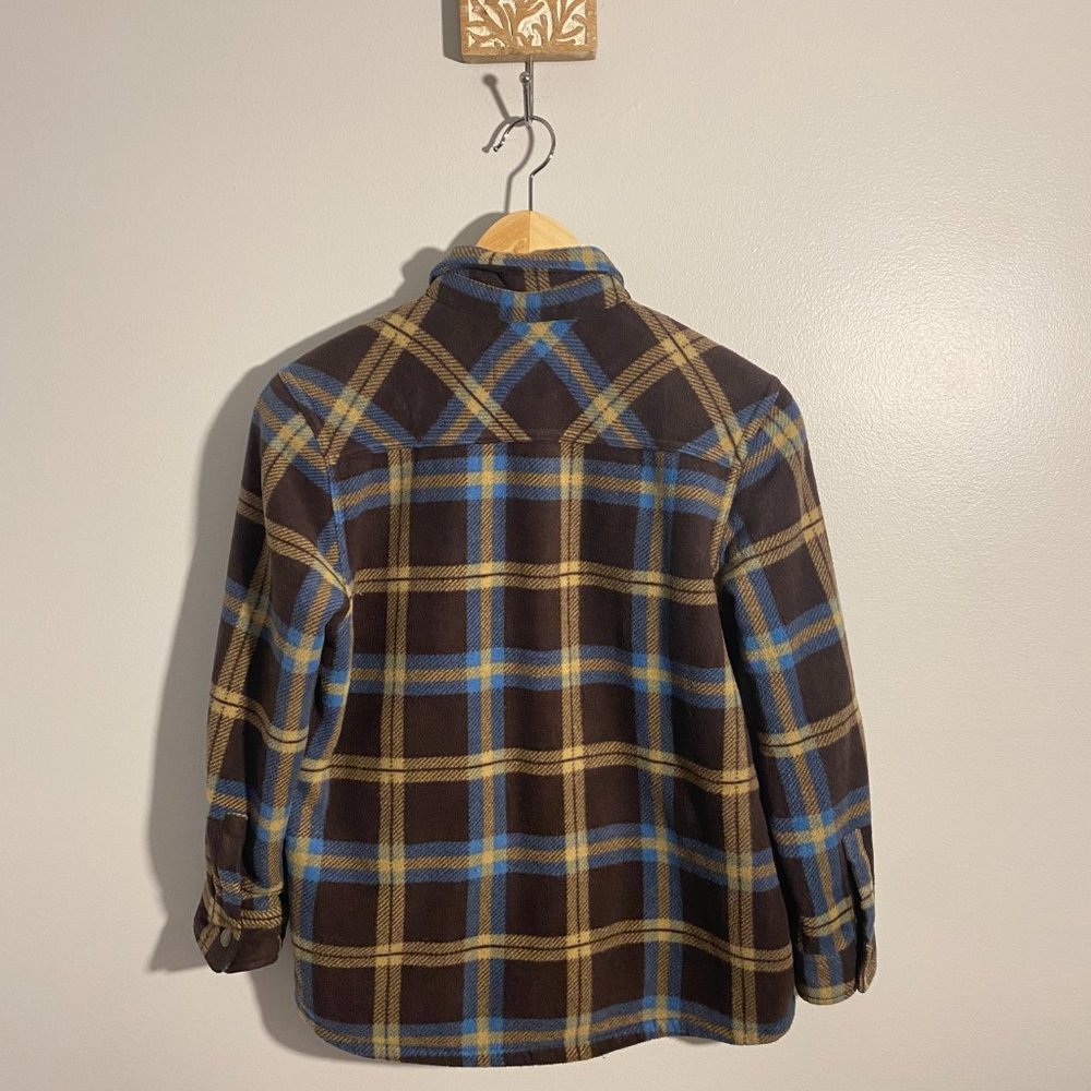 Freedom Foundry Sherpa Line Flannel Jacket Boy's Size M (10-12) - Picture 4 of 12
